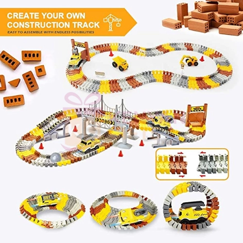 Construction Race Tracks Set Boys Toy kenyangifts.com