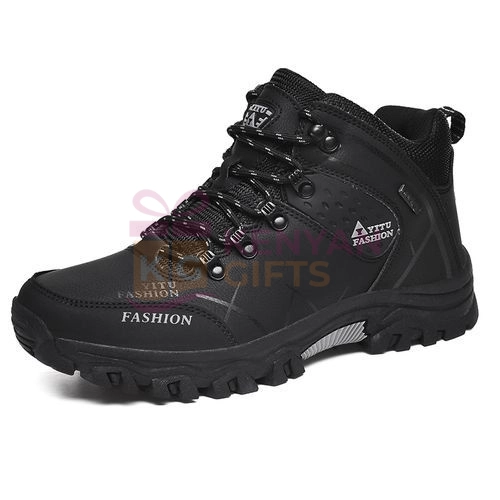 Big Size Men's High-Top Outdoor Hiking Shoes