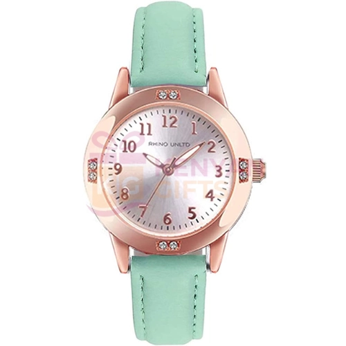 Casual Leather Band Wrist Watch for Kids