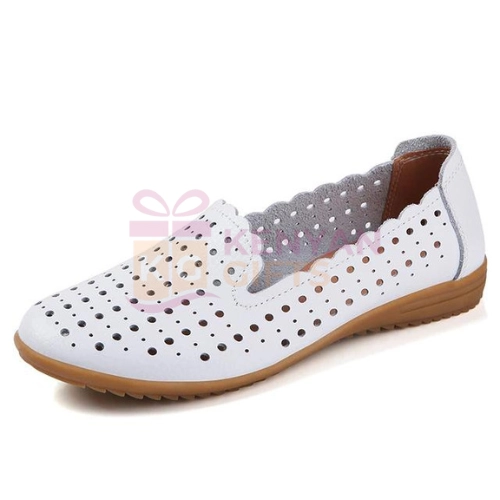 Casual Leather Slip-on Flats Loafer Ladies Shoes kenyangifts.com
