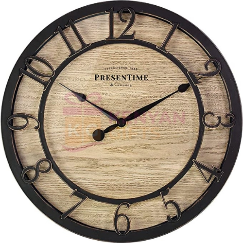 Farmhouse Series Cottage Style Wall Clock