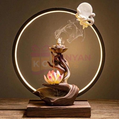 Hand Backflow Incense Burner