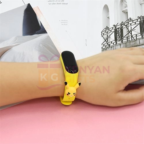LED Touch Cartoon Doll Electronic Children's Watch