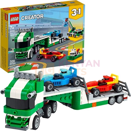 LEGO Creator 3 in1 Race Car Transporter Building Kit