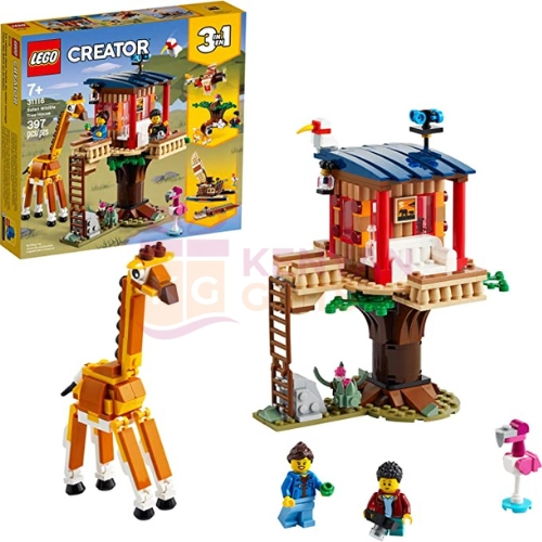 LEGO Creator 3 in1 Safari Wildlife Tree House