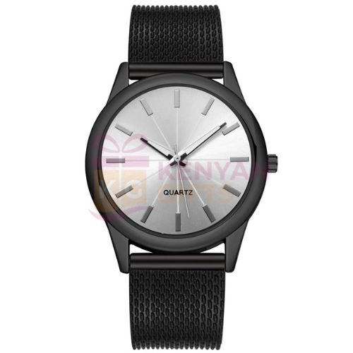 Magnetic Stainless Steel Mesh Band Female Wrist Watch kenyangifts.com