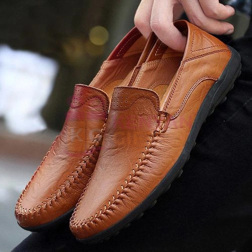 Men's Leather Casual Loafer Shoes