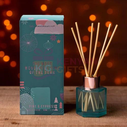 The Most Wonderful Time 50ml Diffuser Pine & cypress kenyangifts.com