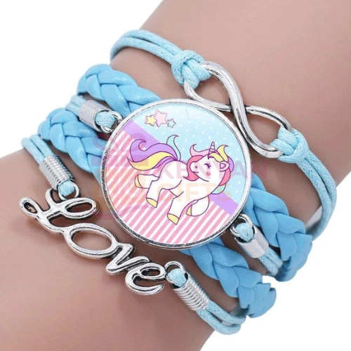Unicorn Braided Kids Friendship Bracelet