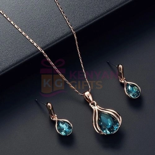 Water Drop Jewellery Set kenyangifts.com