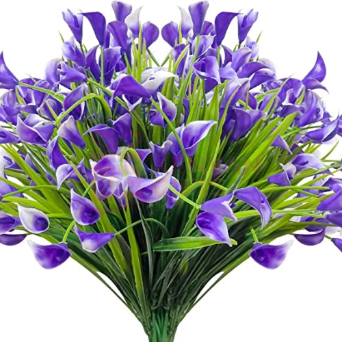 6 Bundles Calla Lily Artificial Flowers
