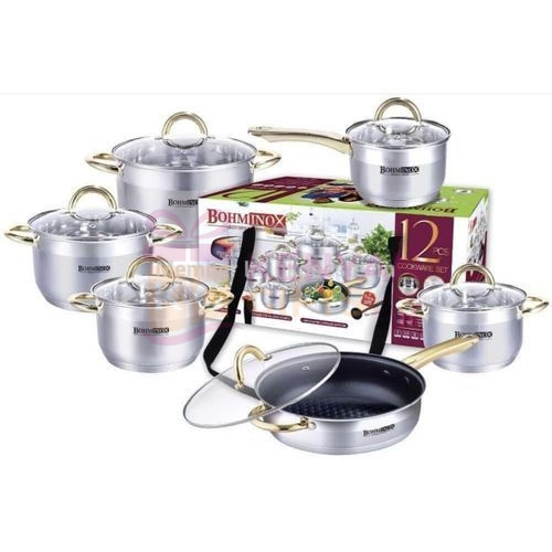 Bohminox Heavy Duty Stainless Steel Cookware Set