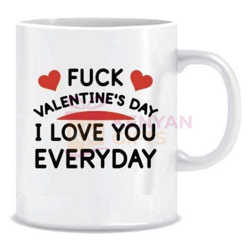 Customised Ceramic Valentine Lovely Mug