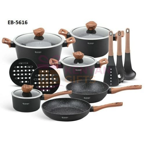 Edenberg 15 Pcs Cookware Set