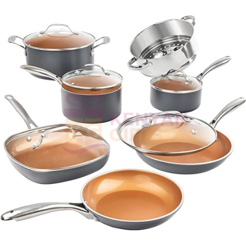 Gotham NonStick Ceramic Coated Cookware Set