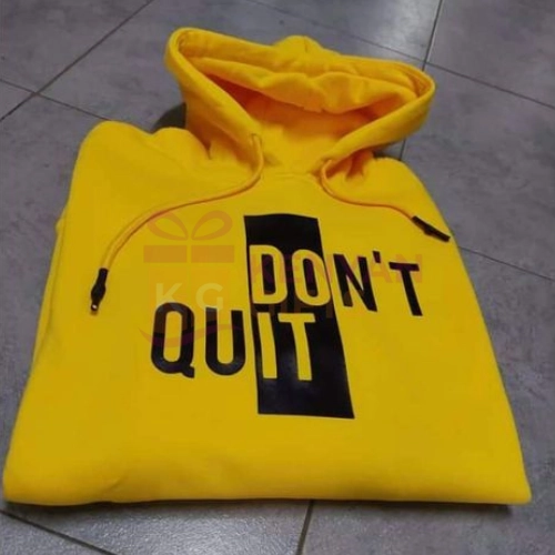 I Don't Quit Branded Hoodie