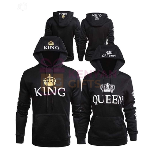 King & Queen Branded Hoodie