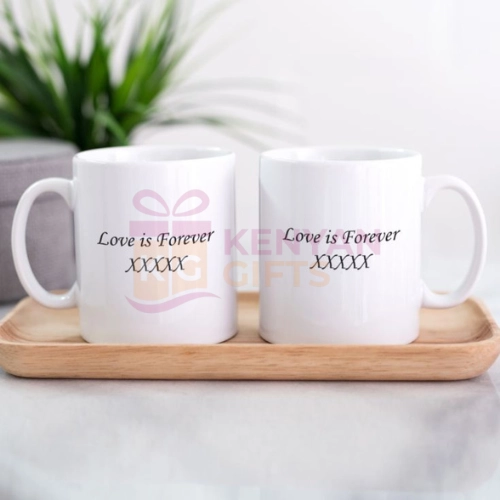 Love Is Forever Personalised Mugs
