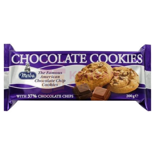 Merba Chocolate Cookies 200g