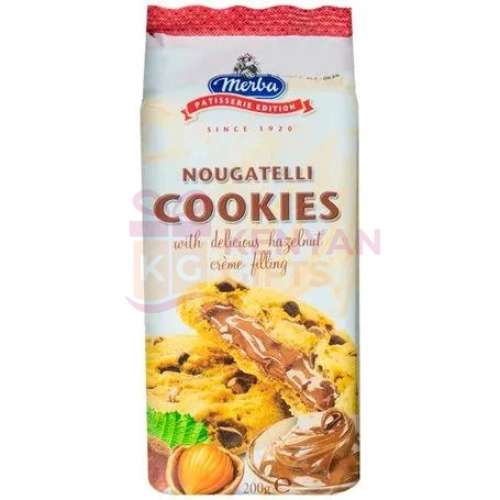 Merba Nougatelli Cookies 200g