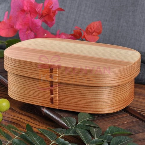 Wooden Picnic Lunch Box